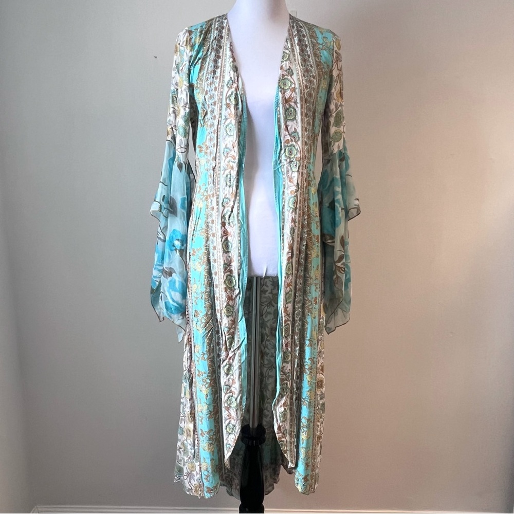ARATTA SILENT JOURNEY Floral Kimono Duster